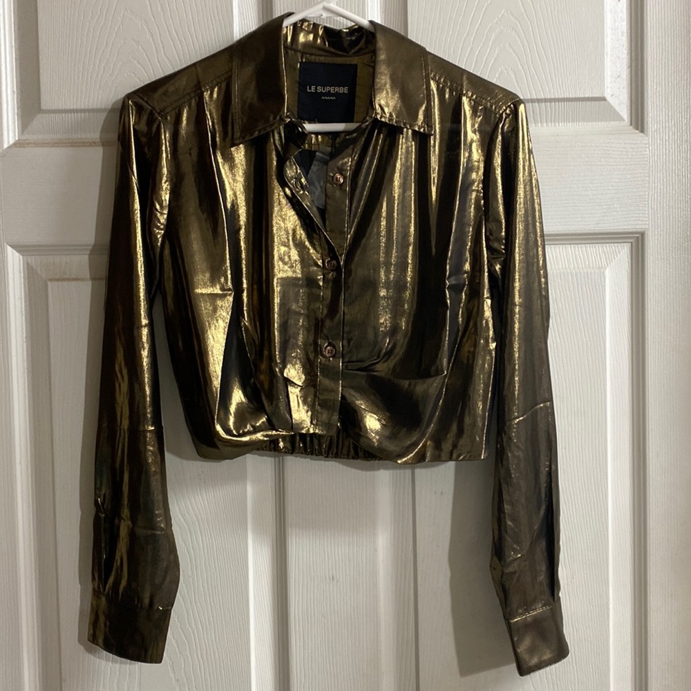Le Superbe Metallic Shirt
